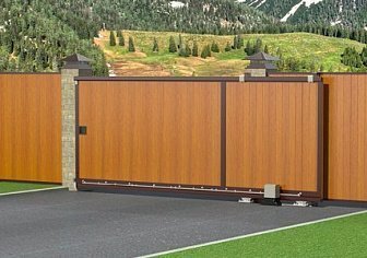 Откатные ворота Doorhan серии slg-a (7000х2100)